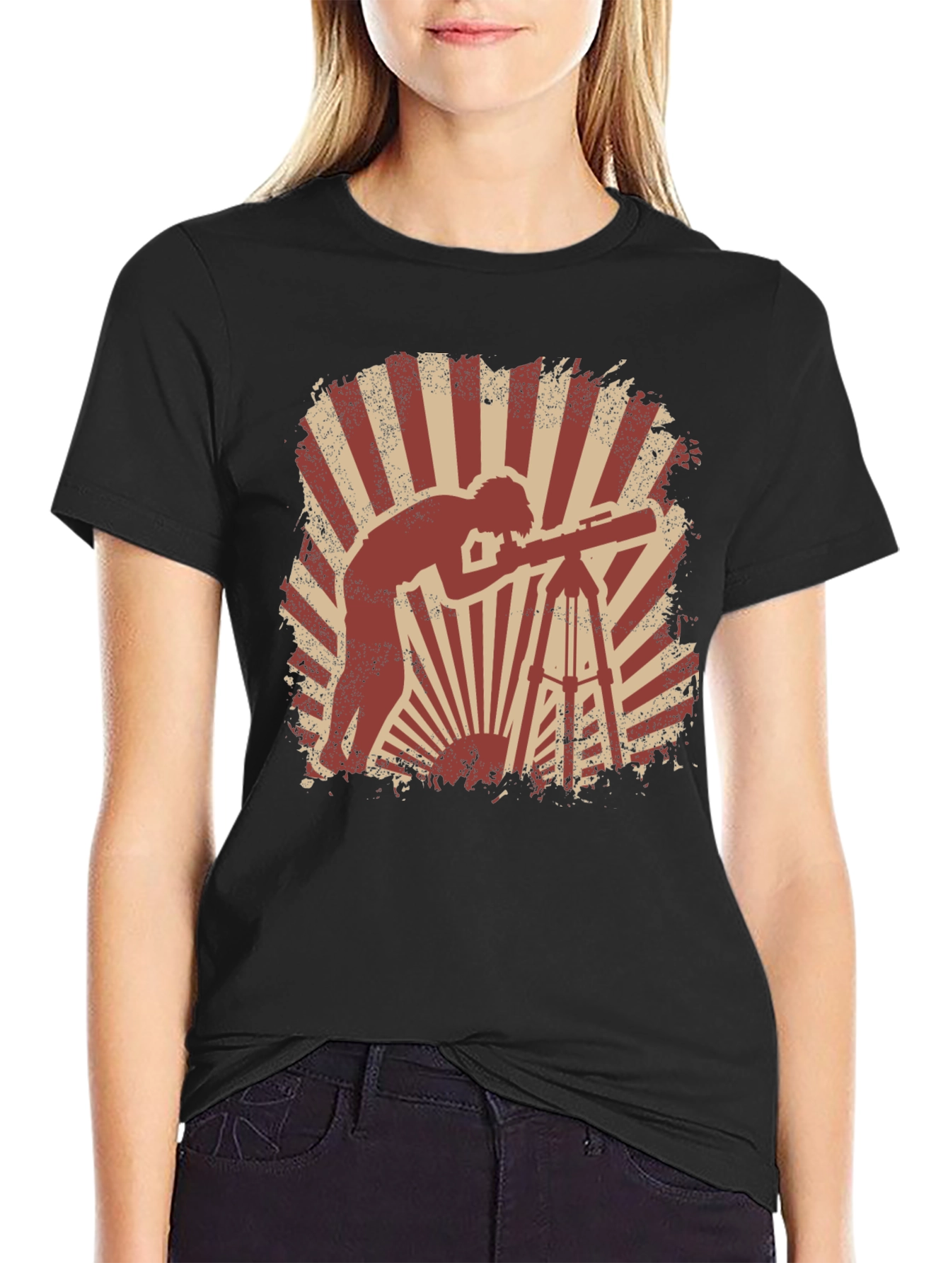Telescope Graphic T-Shirt
