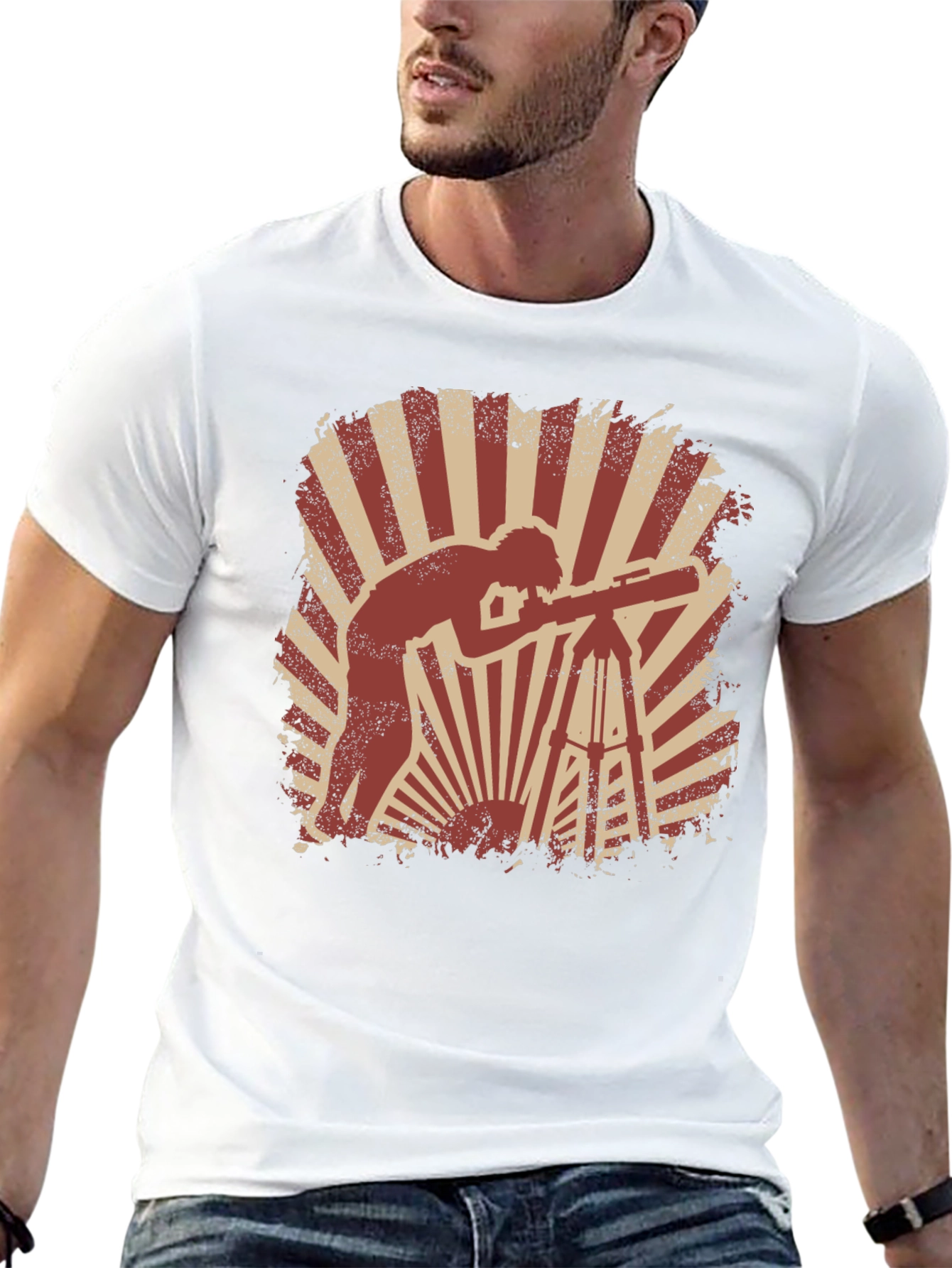 Telescope Graphic T-Shirt