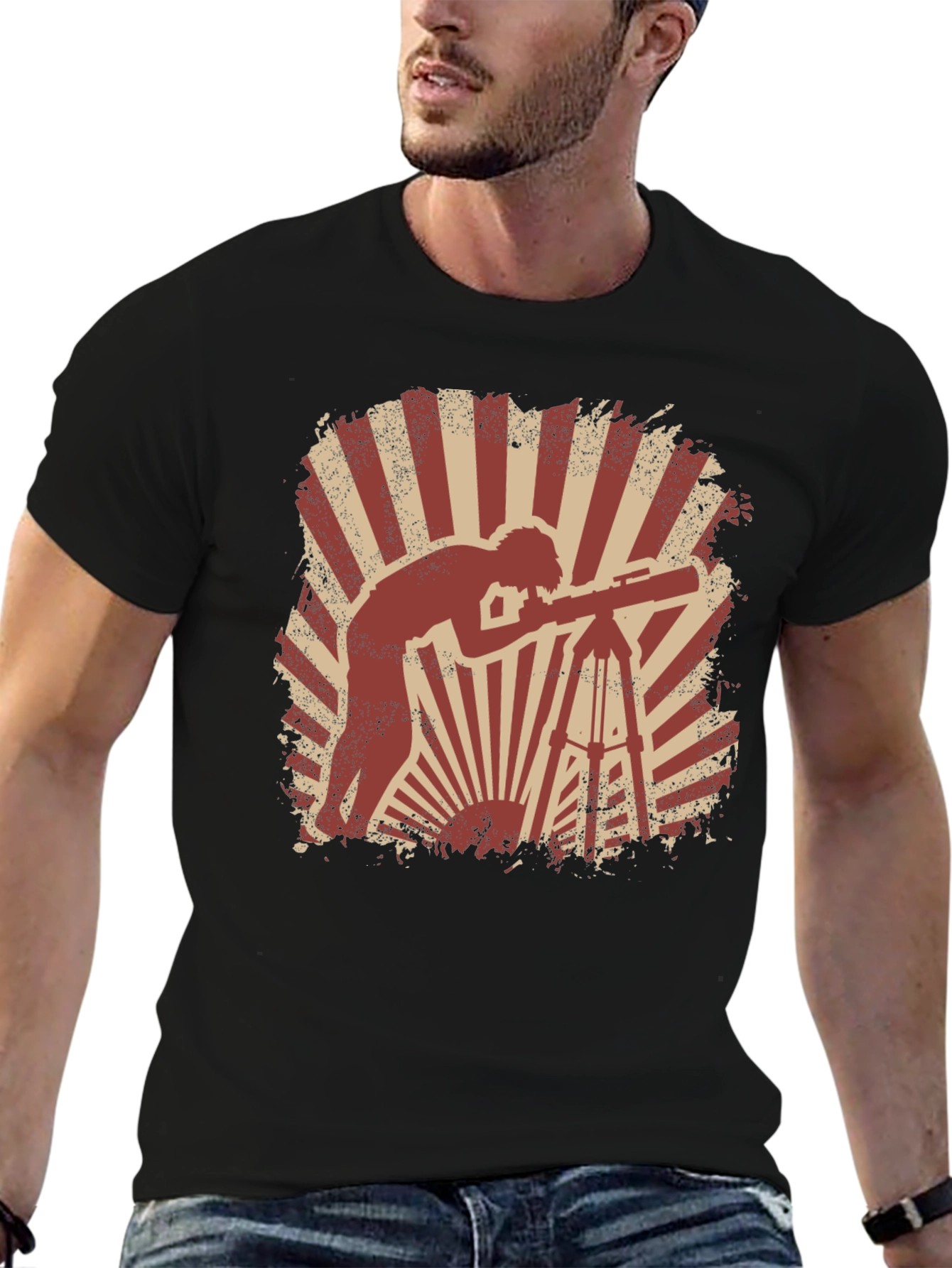 Telescope Graphic T-Shirt