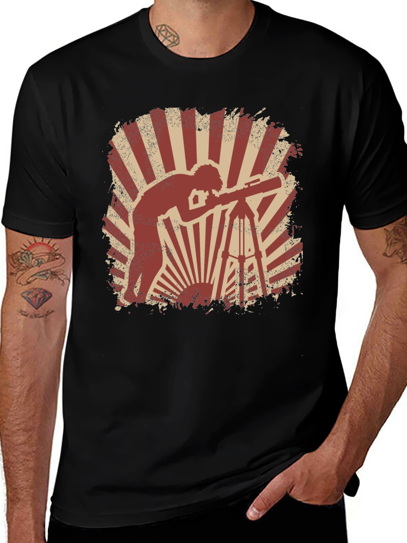Telescope Graphic T-Shirt