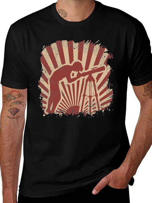 Telescope Graphic T-Shirt