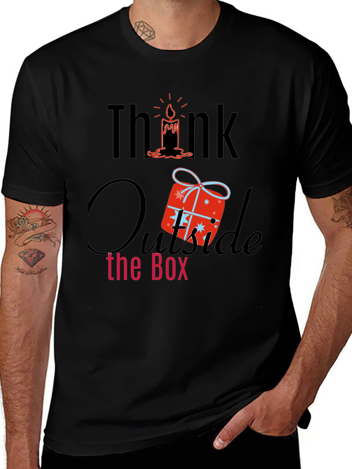 Think Outside the Box Graphic Tee