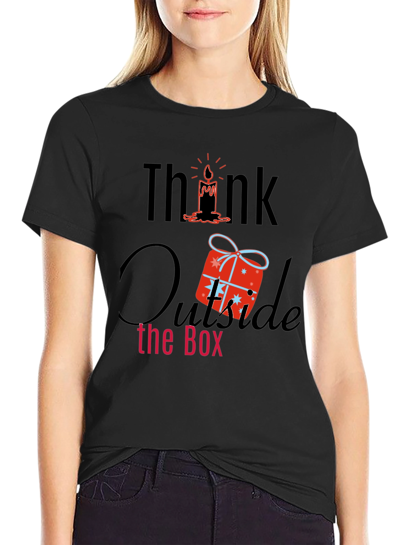Think Outside the Box Graphic Tee