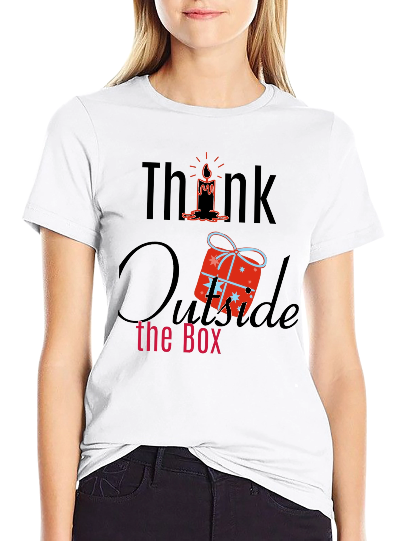 Think Outside the Box Graphic Tee