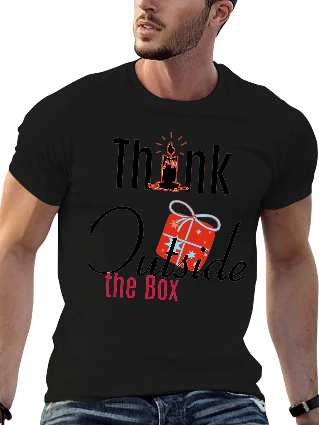 Think Outside the Box Graphic Tee