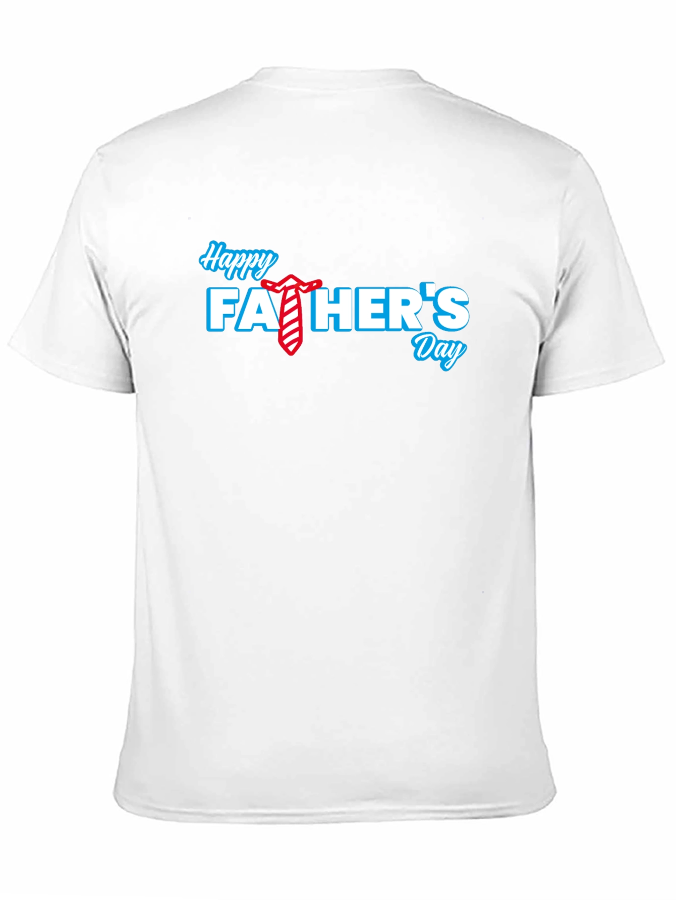 Happy Fathers Day Black T-Shirt