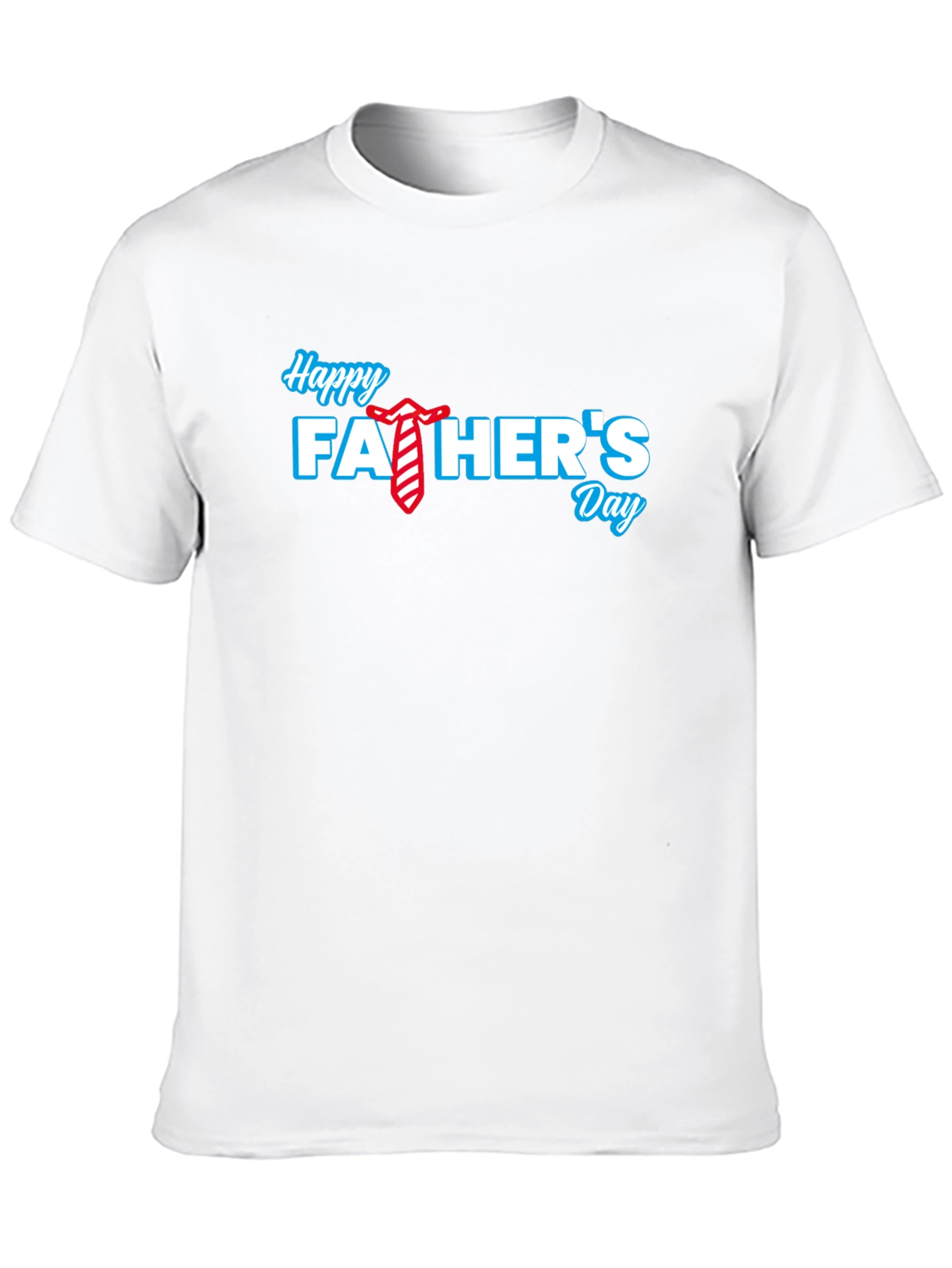Happy Fathers Day Black T-Shirt