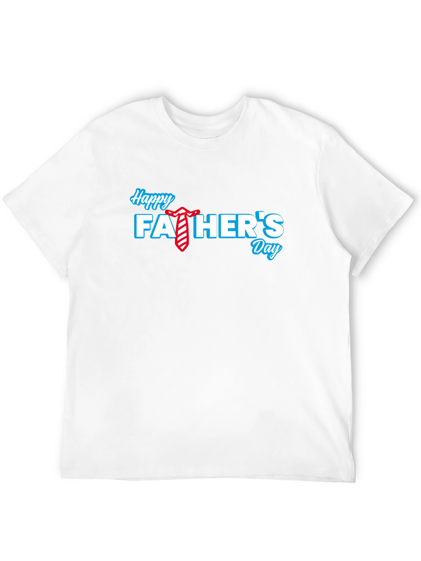Happy Fathers Day Black T-Shirt