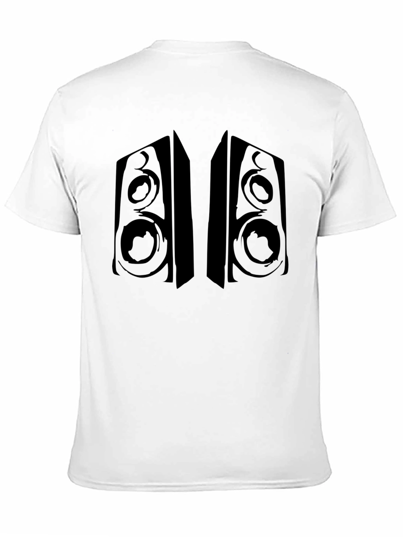 Speaker Graphic T-Shirt - Black Audio Design