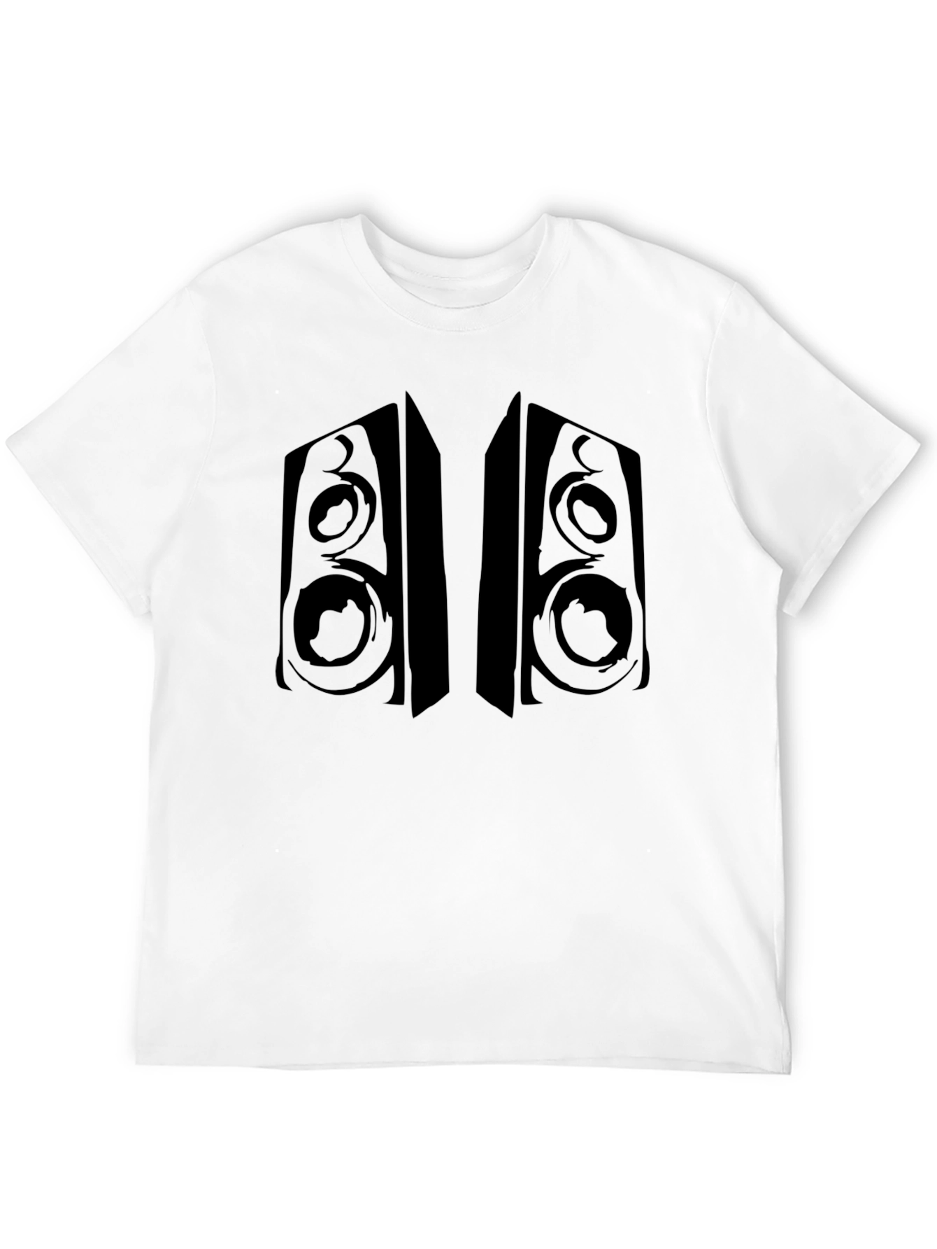 Speaker Graphic T-Shirt - Black Audio Design