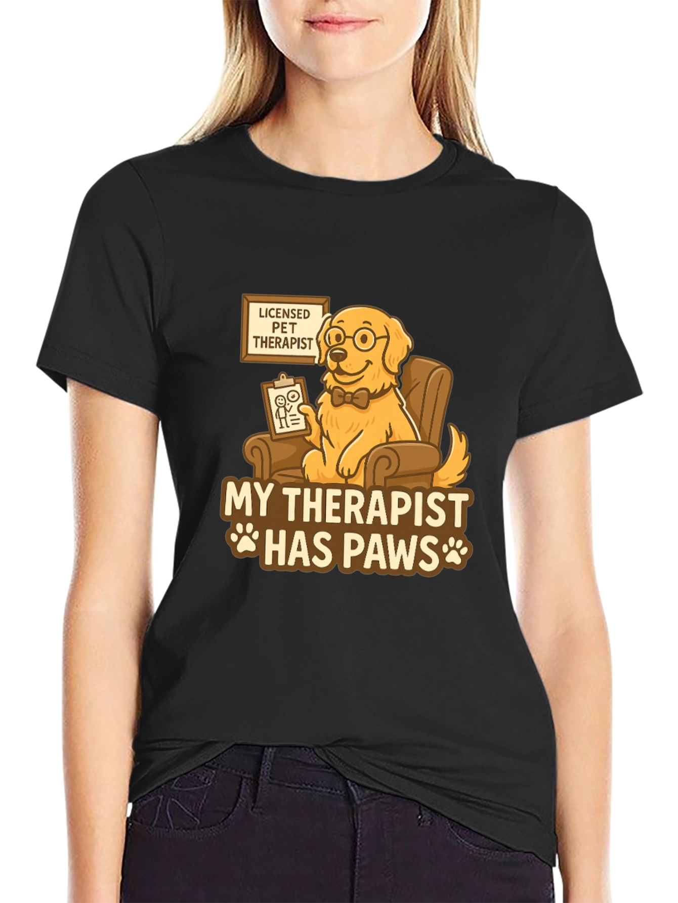 Licensed Pet Therapist Dog T-Shirt