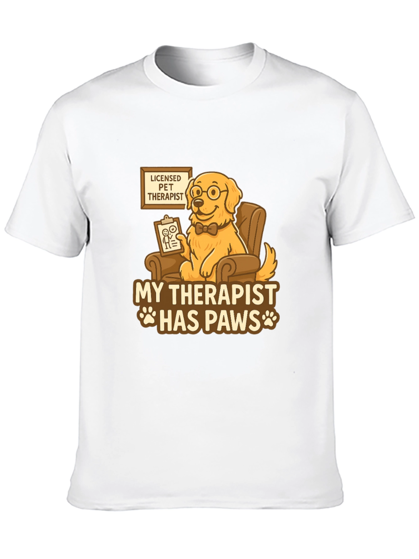 Licensed Pet Therapist Dog T-Shirt