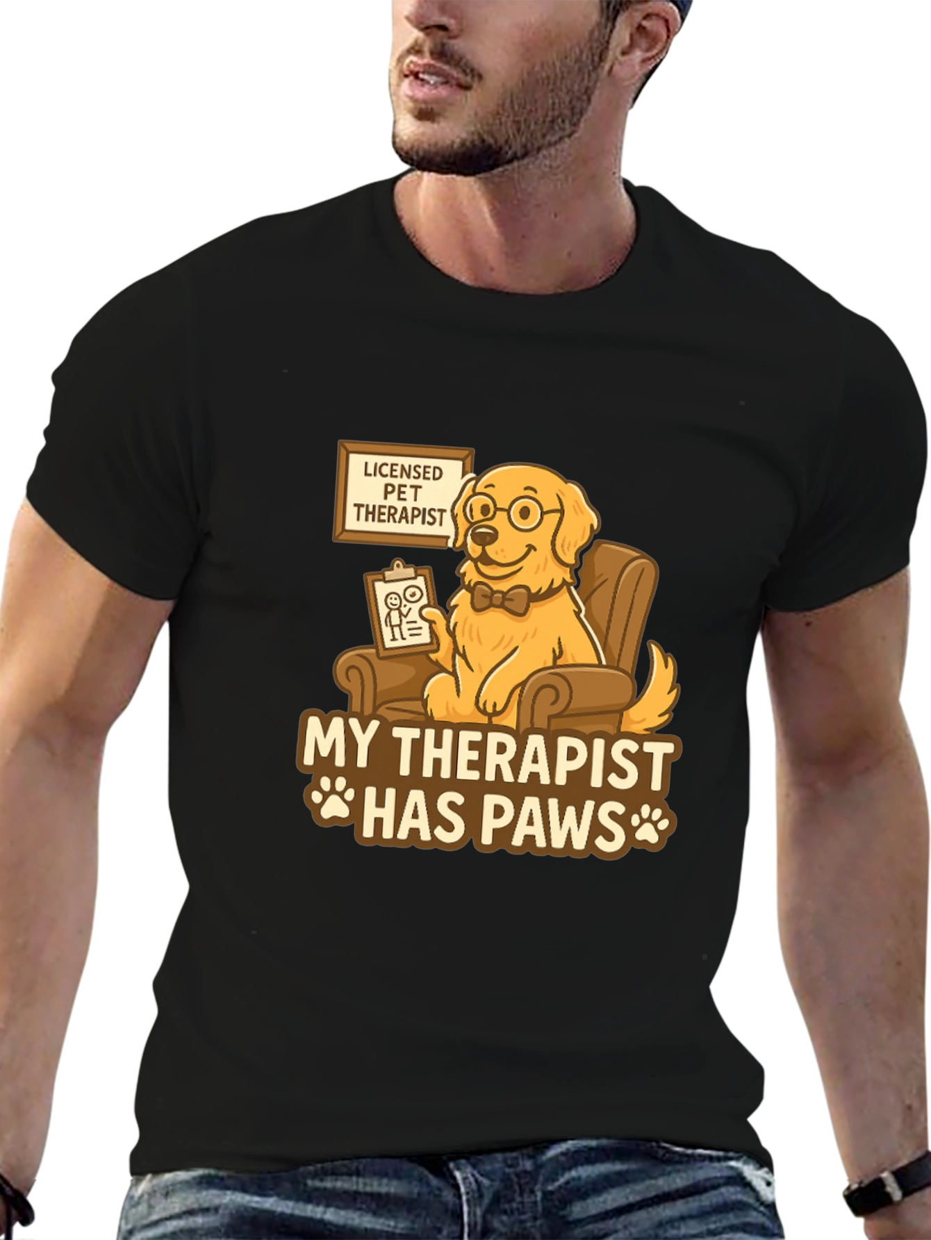 Licensed Pet Therapist Dog T-Shirt