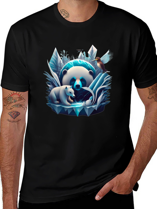 Panda & Cub Ice T-Shirt