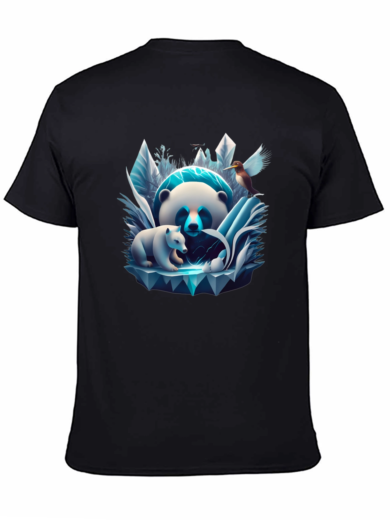 Panda & Cub Ice T-Shirt