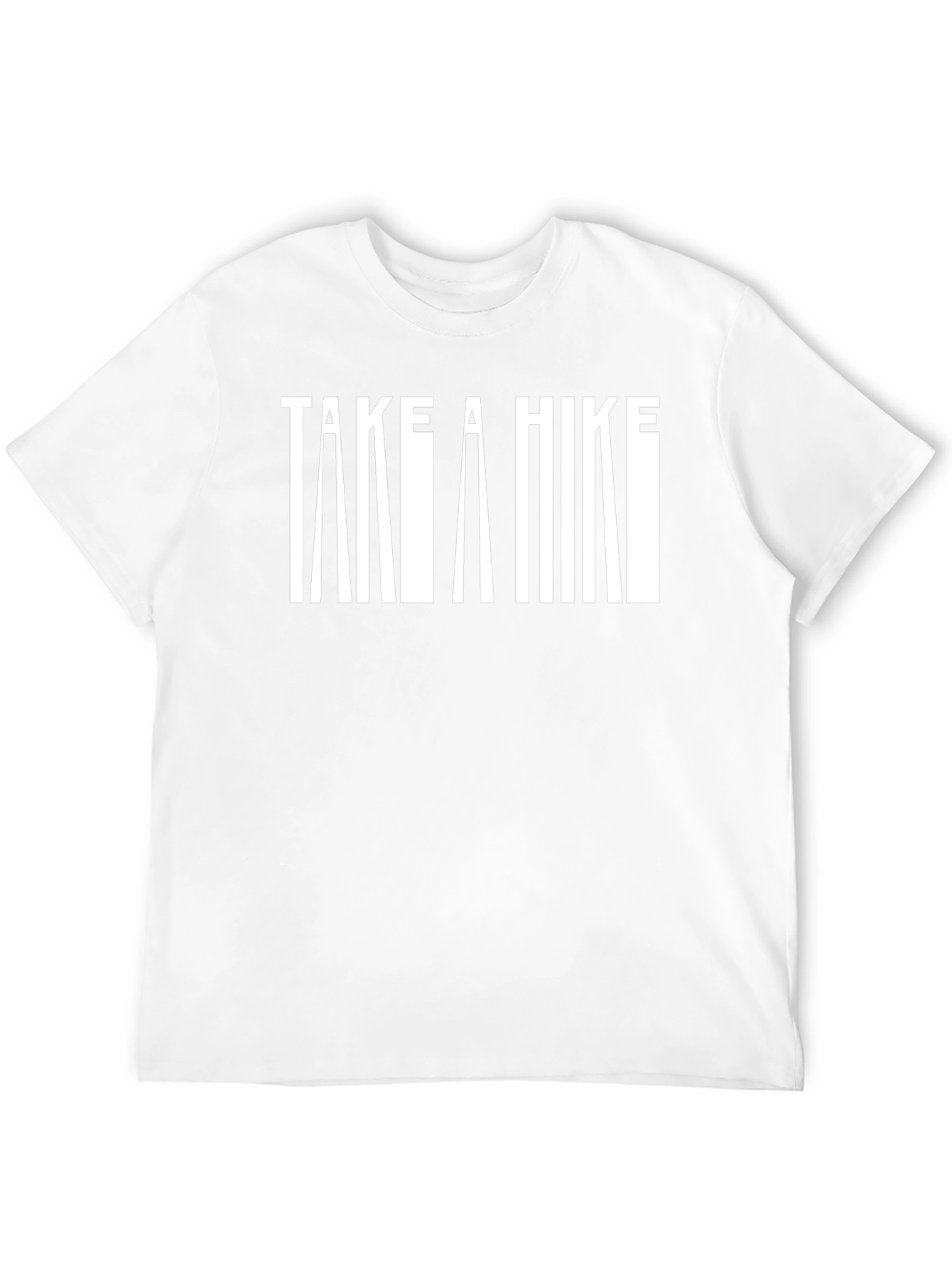 Take a Hike Funny Graphic T-Shirt - Black