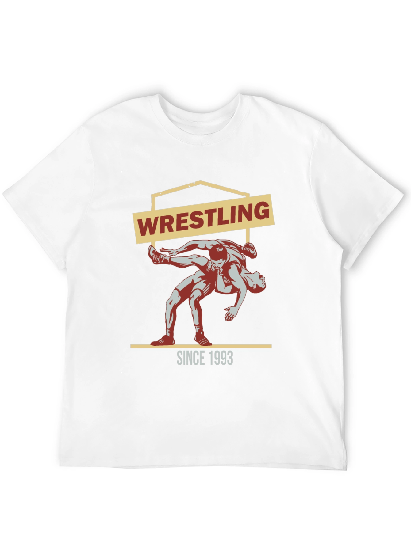 Wrestling Since 1993 Black T-Shirt