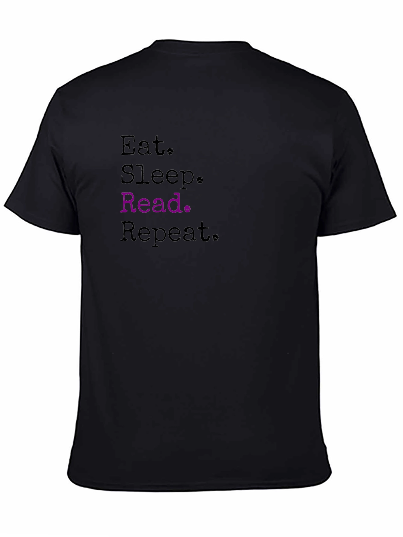 Eat Sleep Read Repeat Graphic Tee