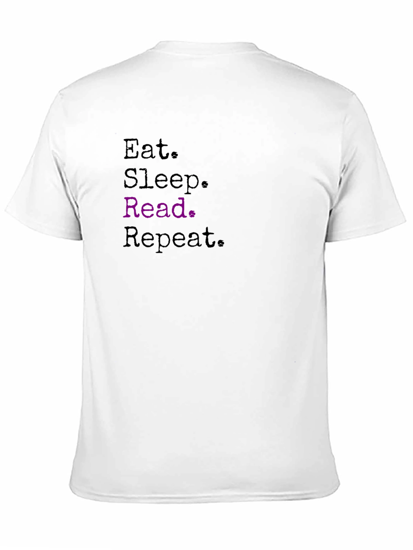 Eat Sleep Read Repeat Graphic Tee