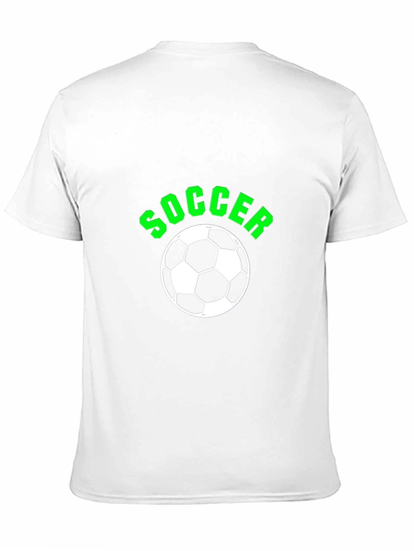 Soccer Ball Graphic T-Shirt - Black