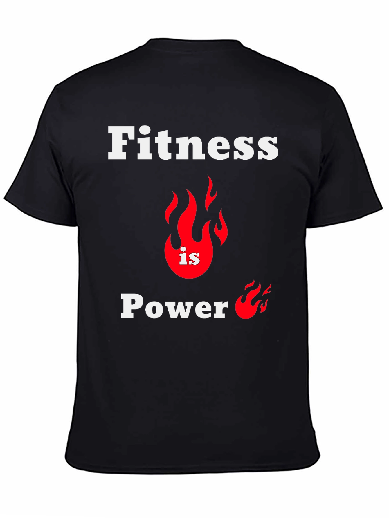 Fitness is Power Graphic T-Shirt