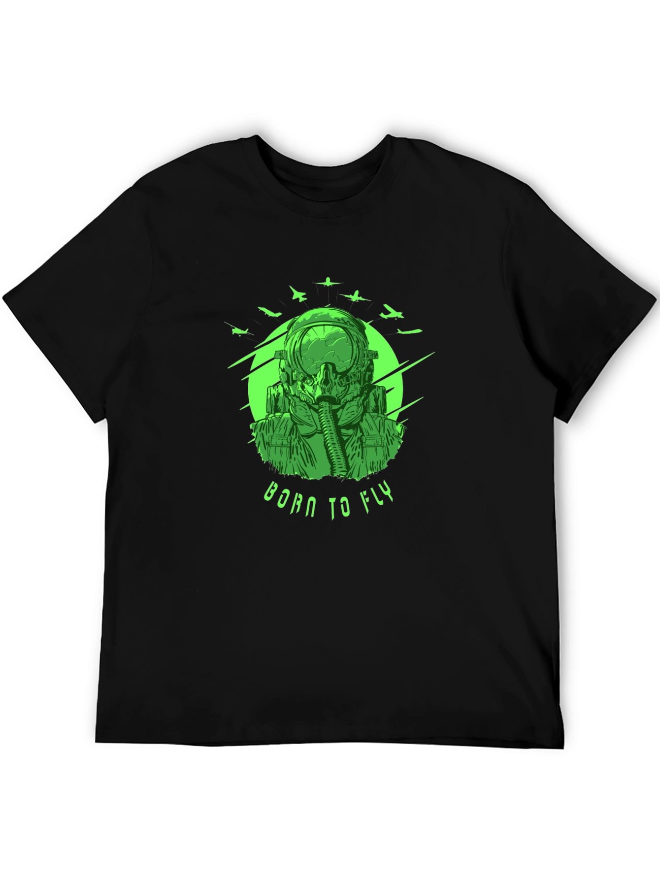 Born to Fly Graphic T-Shirt - Pilot Design