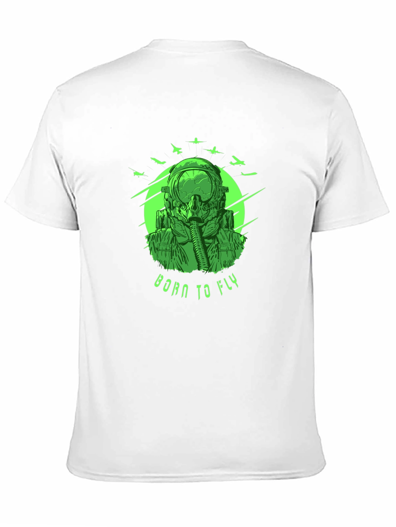 Born to Fly Graphic T-Shirt - Pilot Design