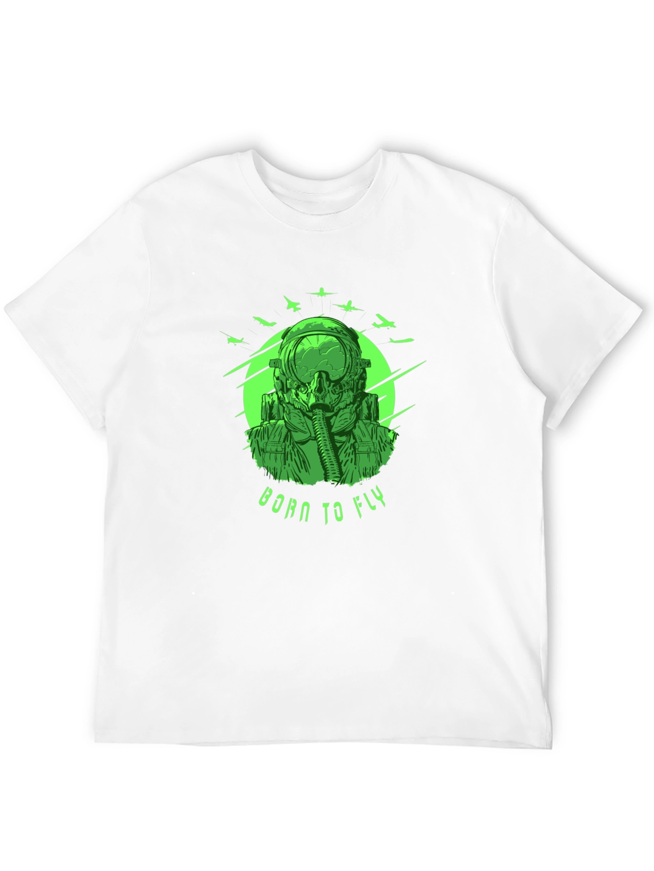 Born to Fly Graphic T-Shirt - Pilot Design