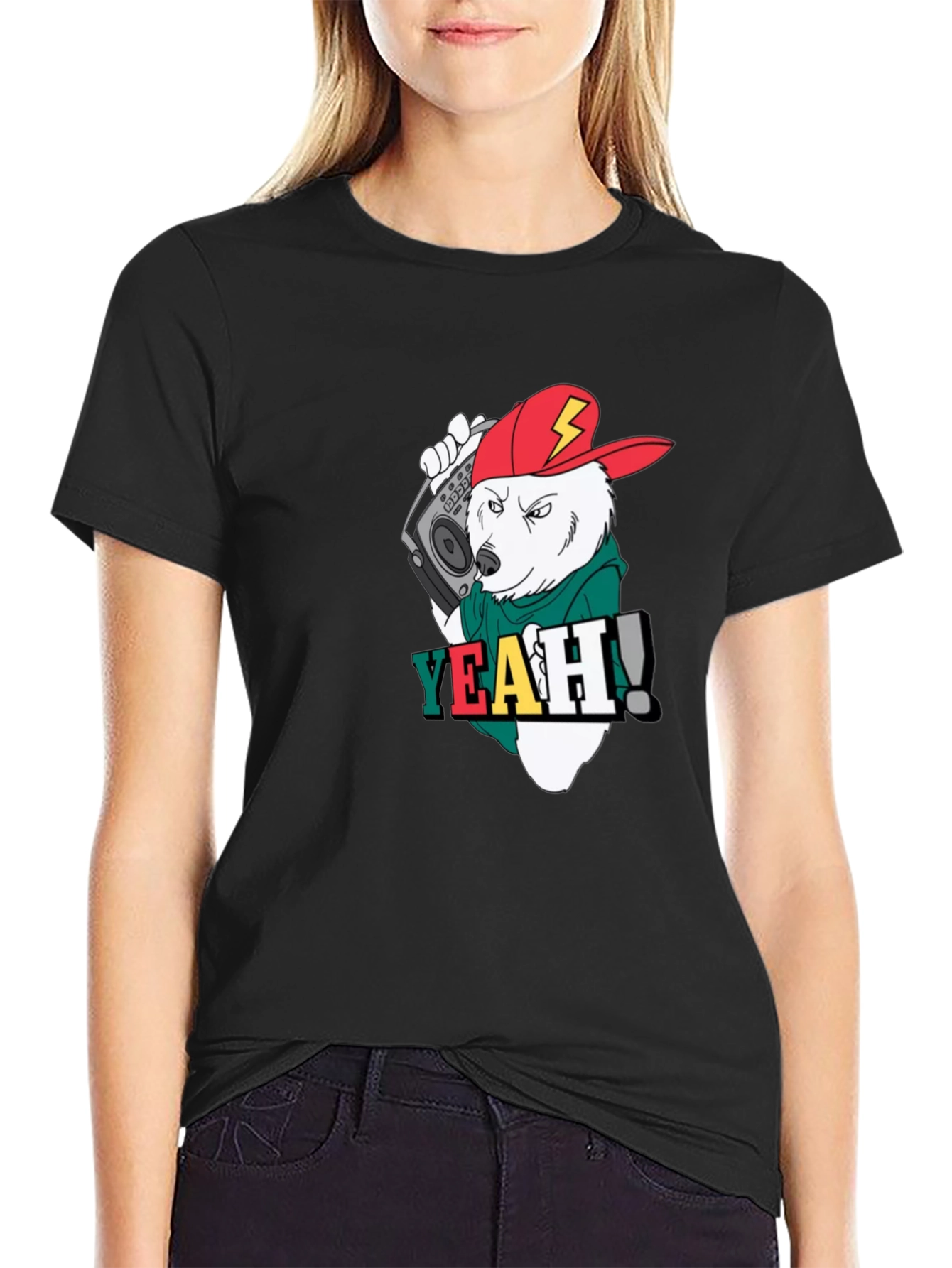 Cool Bear Boombox T-Shirt