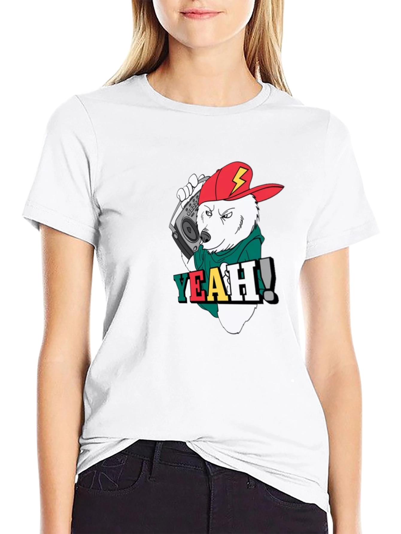 Cool Bear Boombox T-Shirt