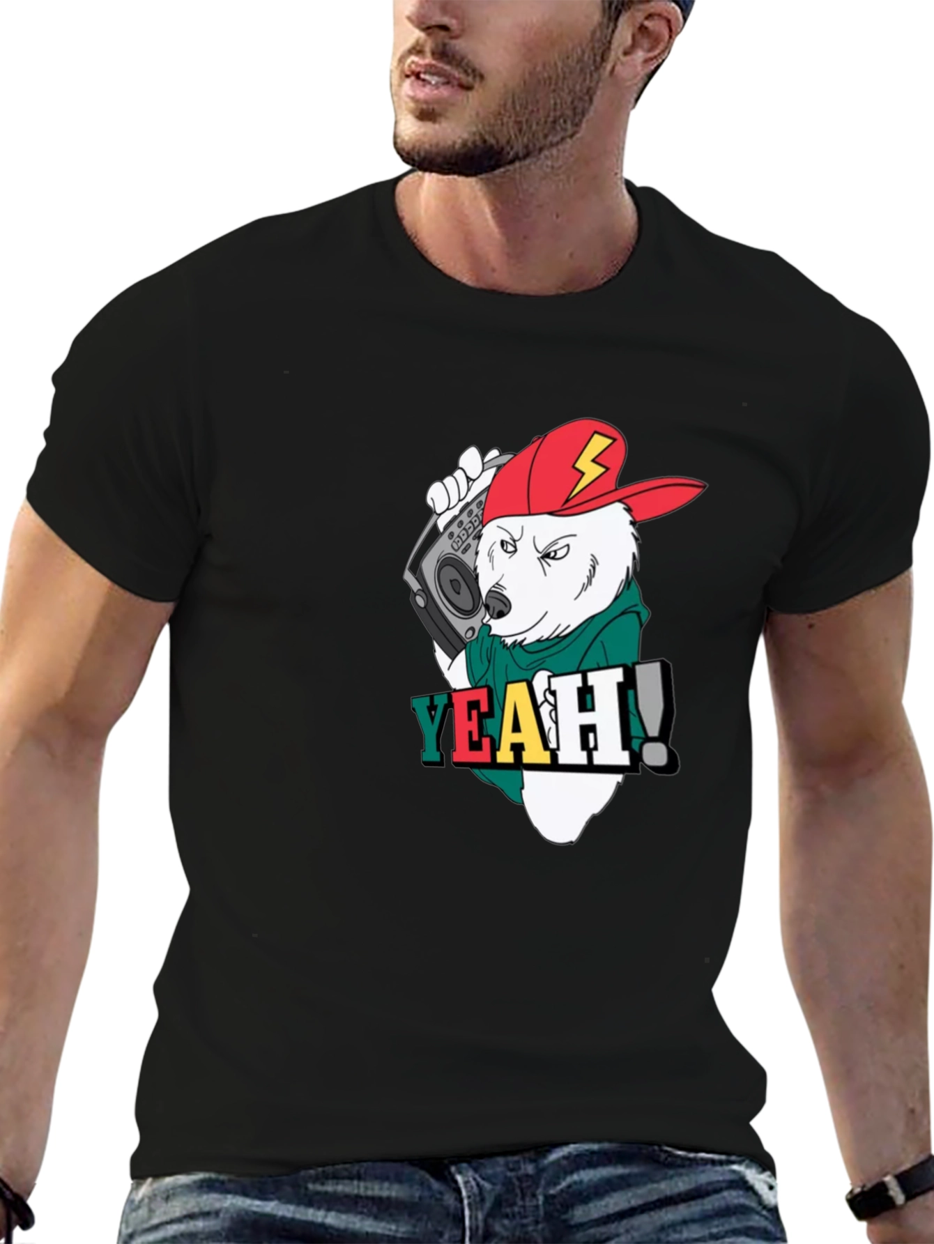 Cool Bear Boombox T-Shirt