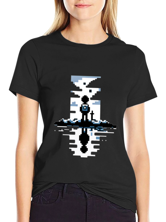 8-bit Pixel Art Graphic T-Shirt