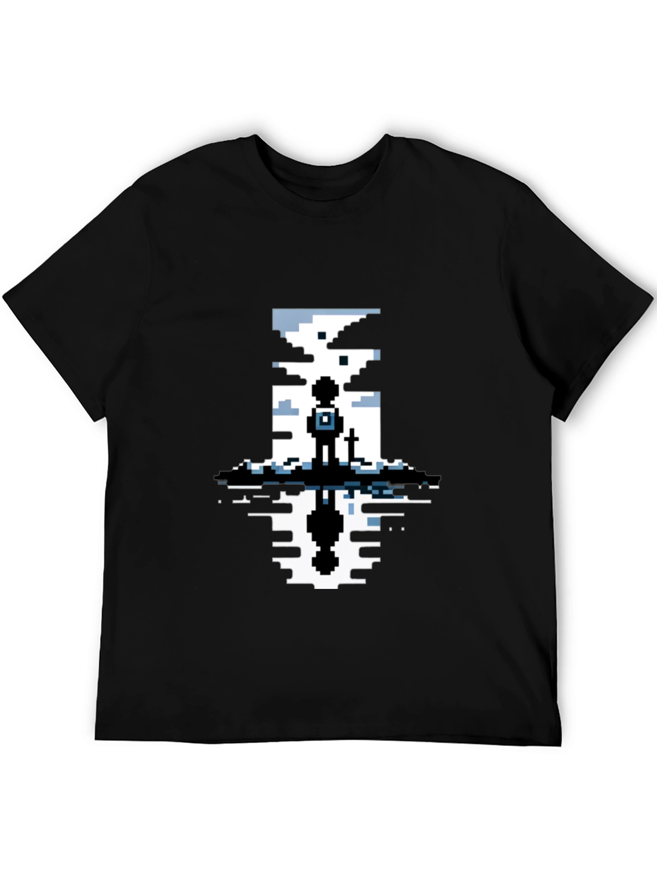 8-bit Pixel Art Graphic T-Shirt