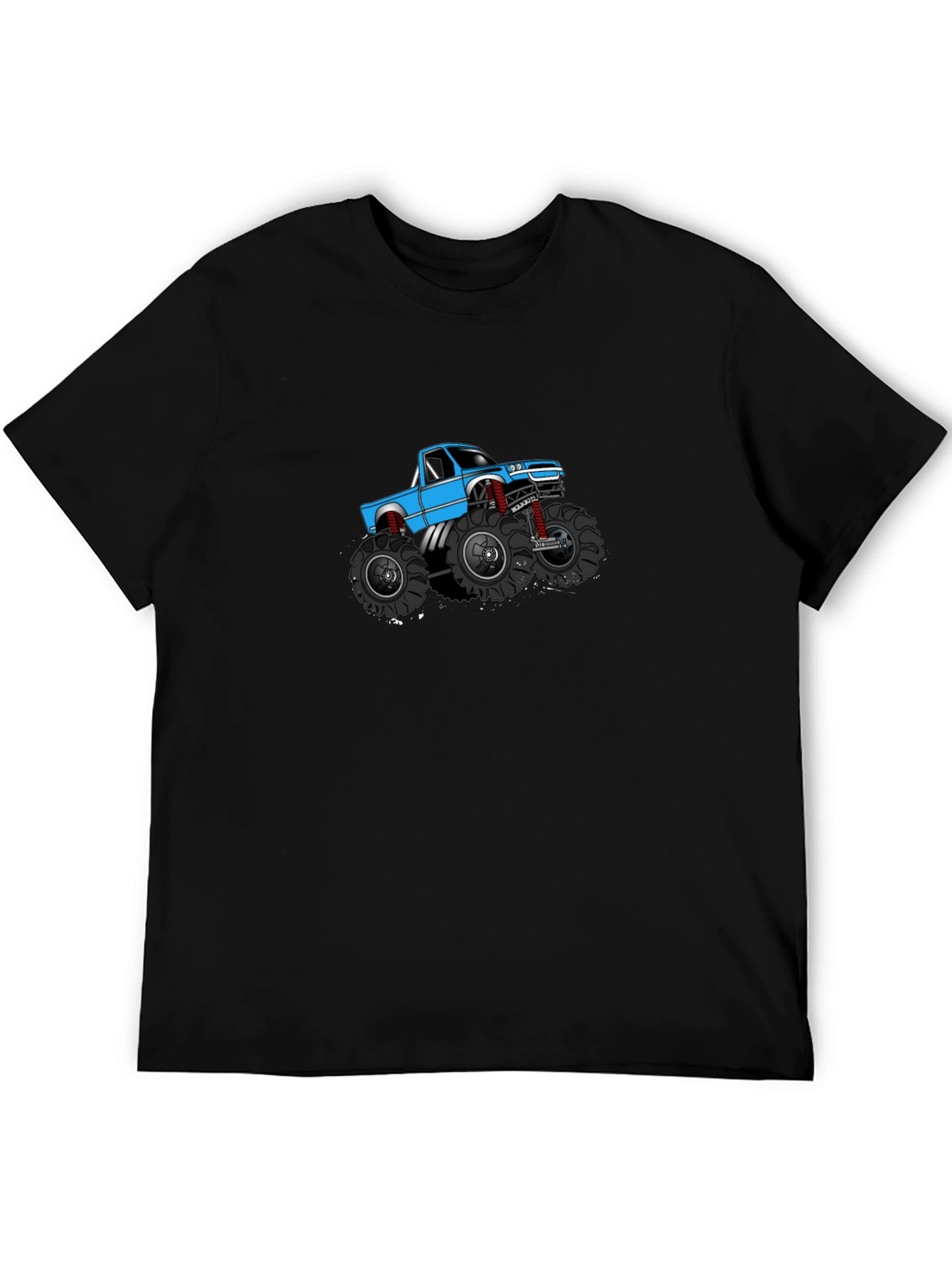 Monster Truck Graphic Tee - Black