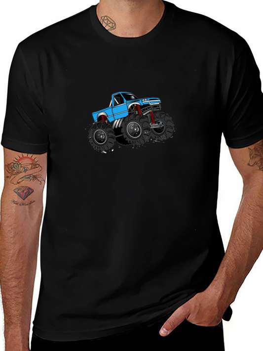Monster Truck Graphic Tee - Black
