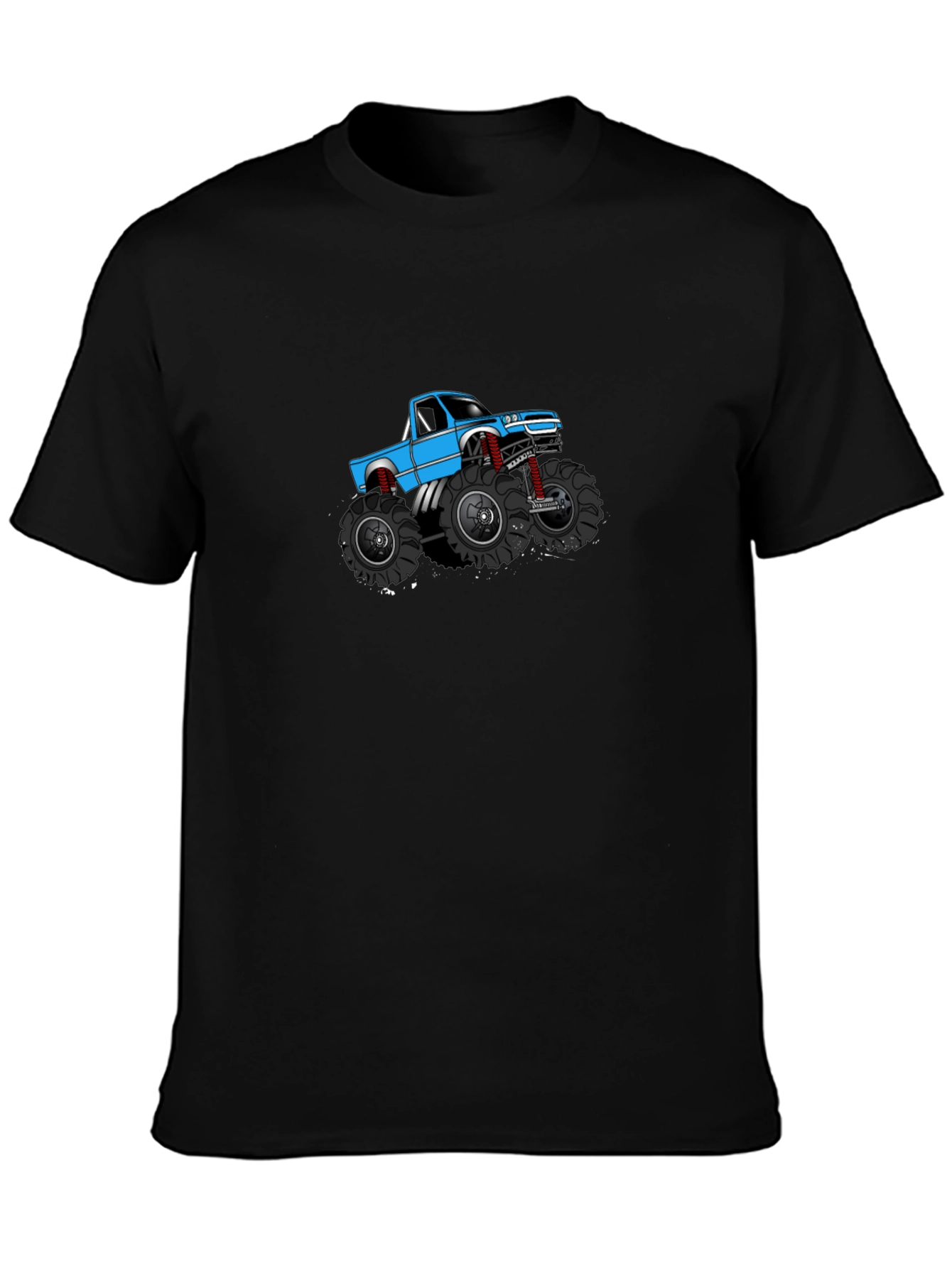 Monster Truck Graphic Tee - Black