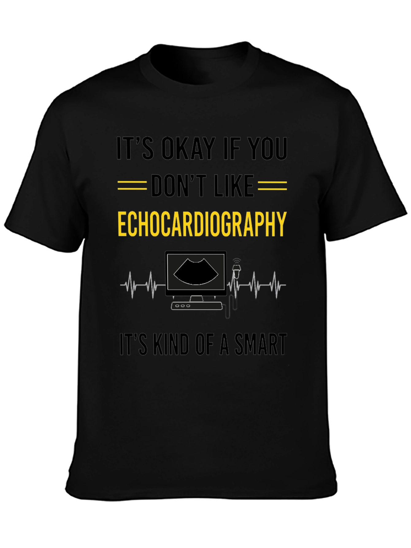 Echocardiography Smart T-Shirt - Funny Medical Tee