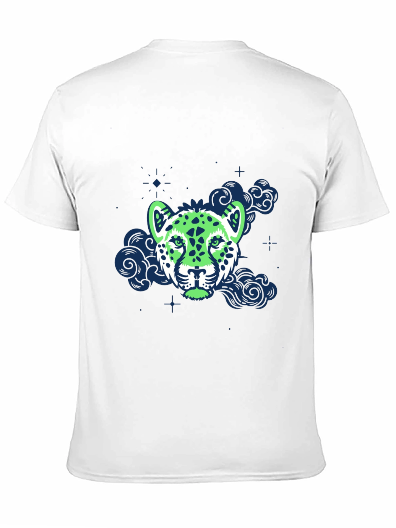 Graphic Leopard T-Shirt - Cool Animal Print Tee