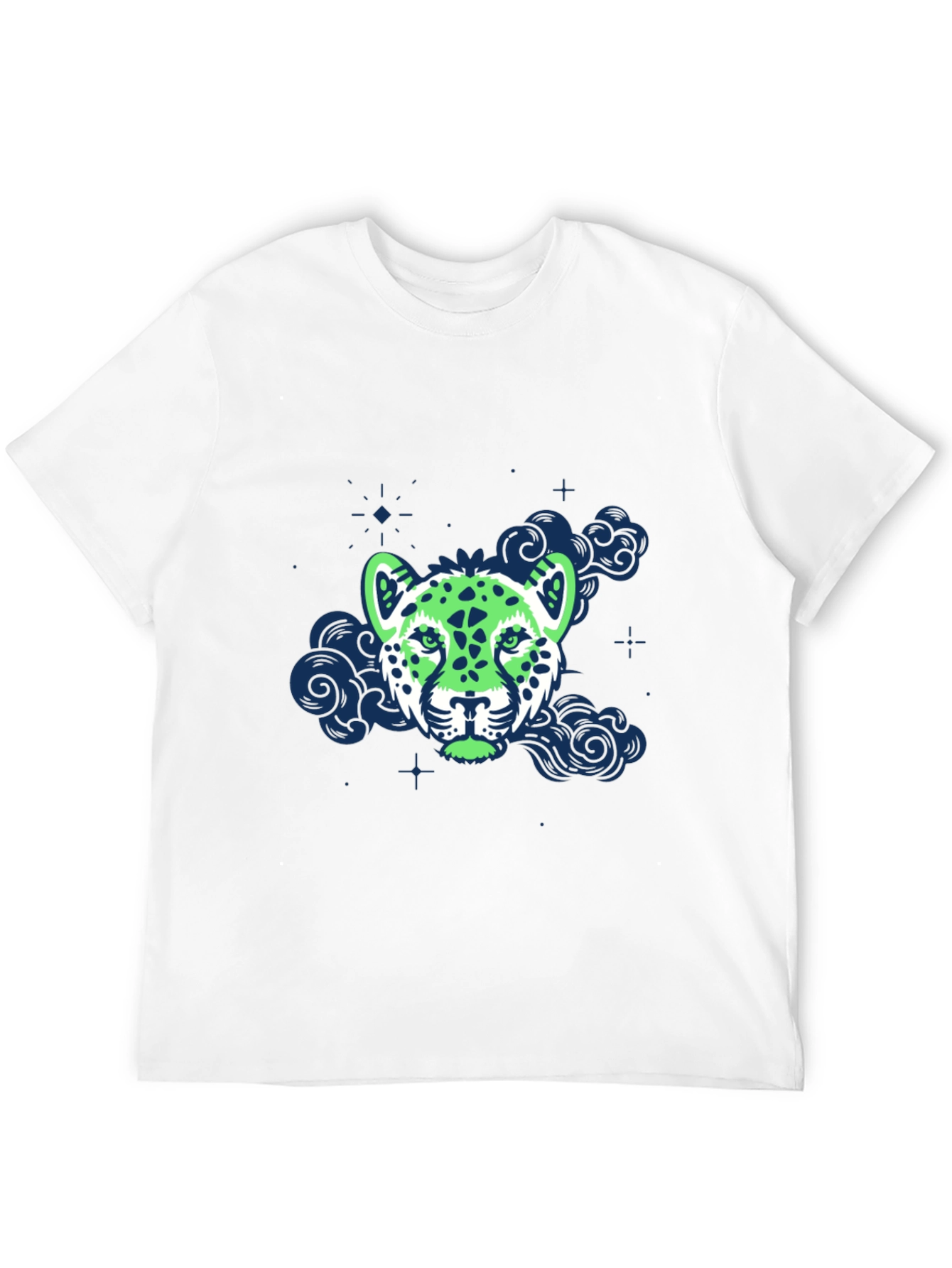 Graphic Leopard T-Shirt - Cool Animal Print Tee