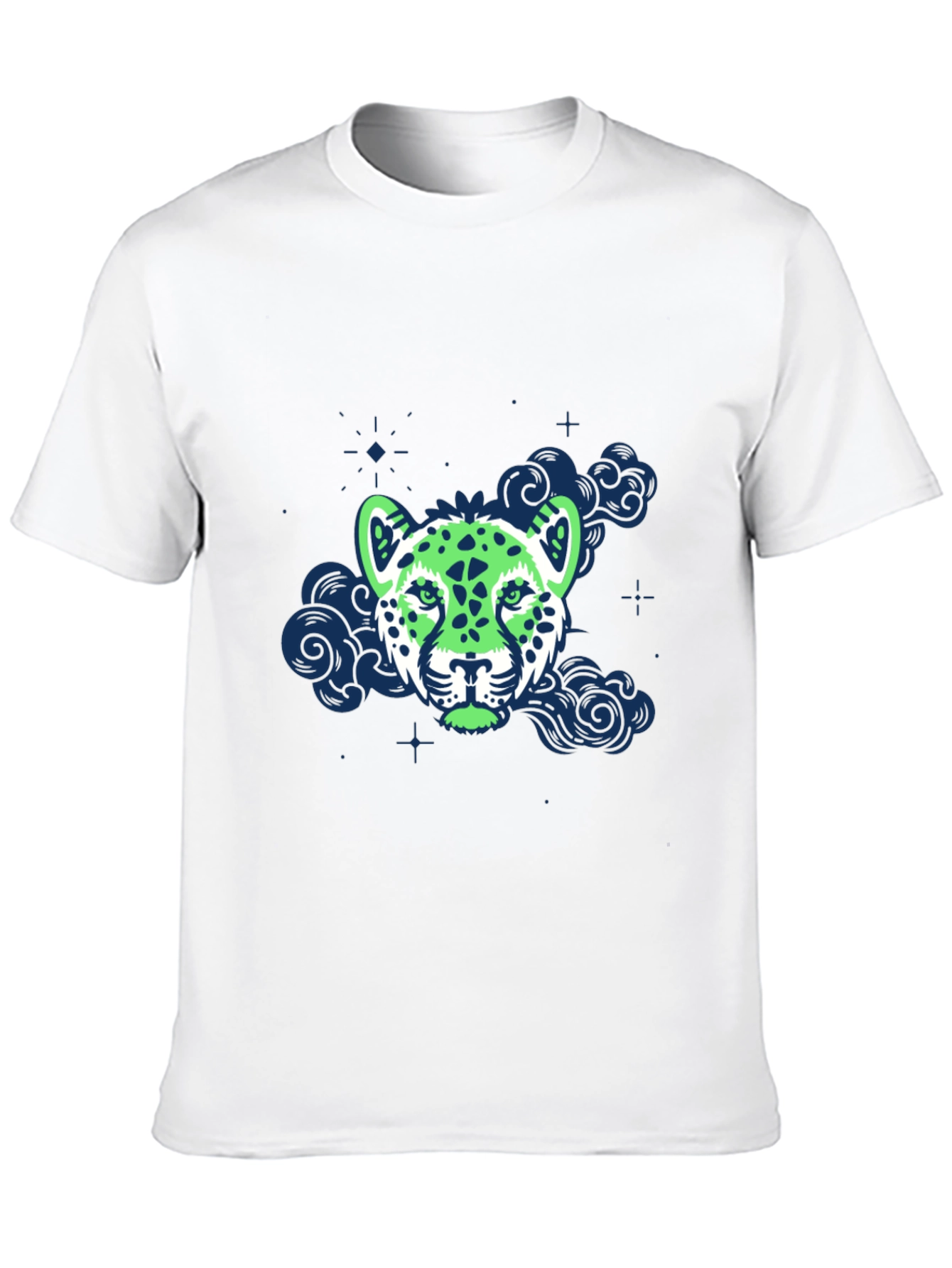 Graphic Leopard T-Shirt - Cool Animal Print Tee