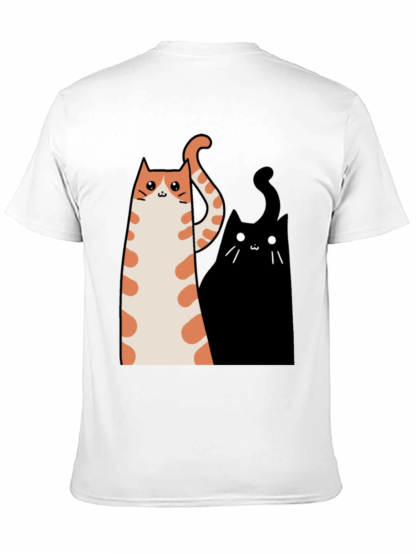 Whimsical Cat Graphic Tee