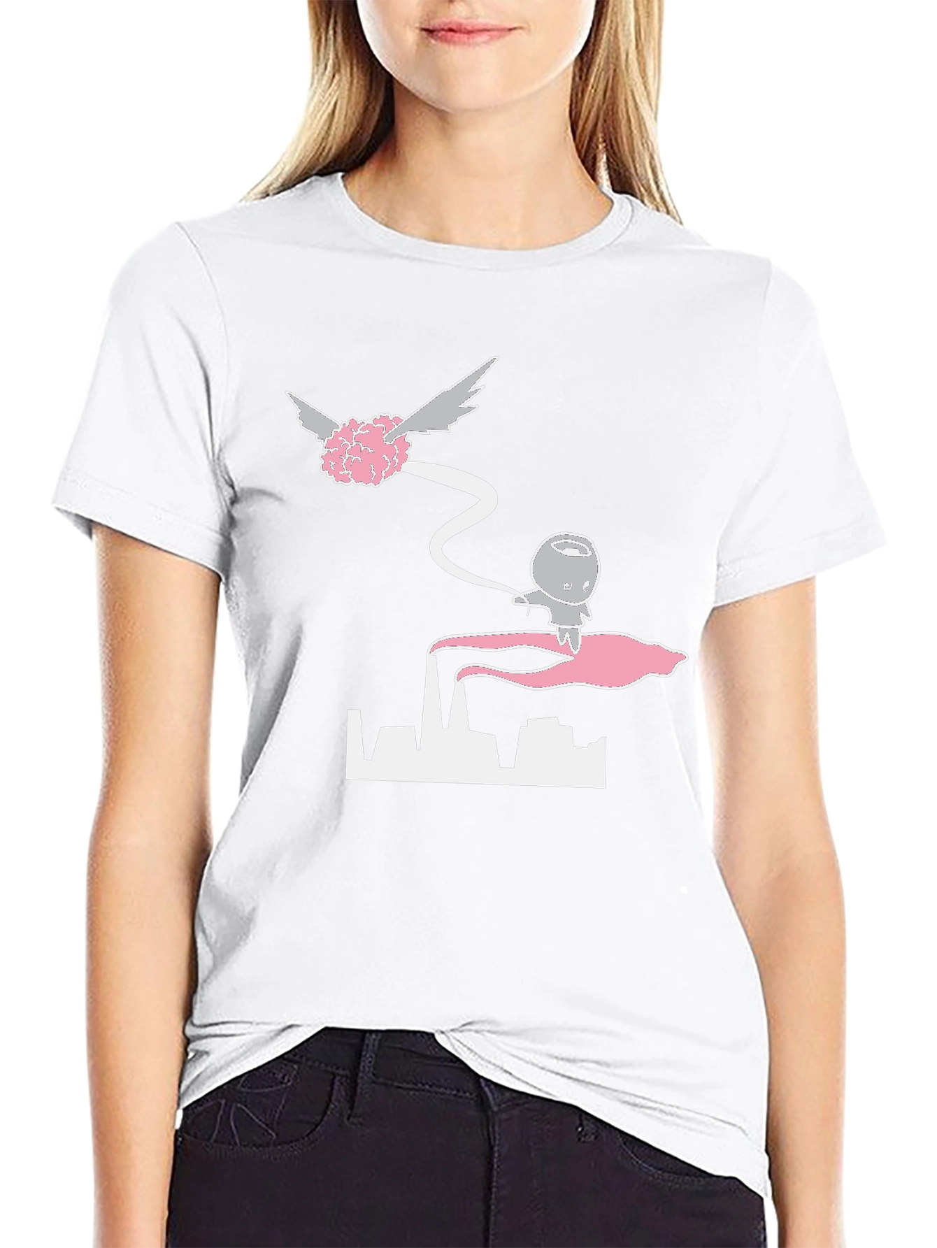 Brain Flight T-Shirt - Black Graphic Tee