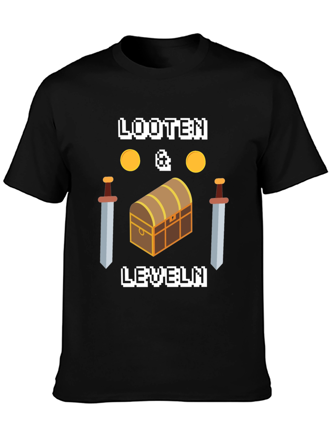 Looteen & Leveln Graphic Tee - Gamer Style