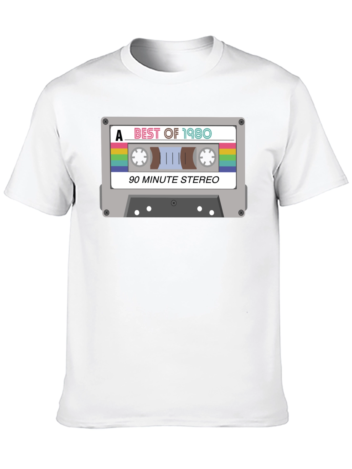 Best of 1980 Cassette Tape Graphic Tee