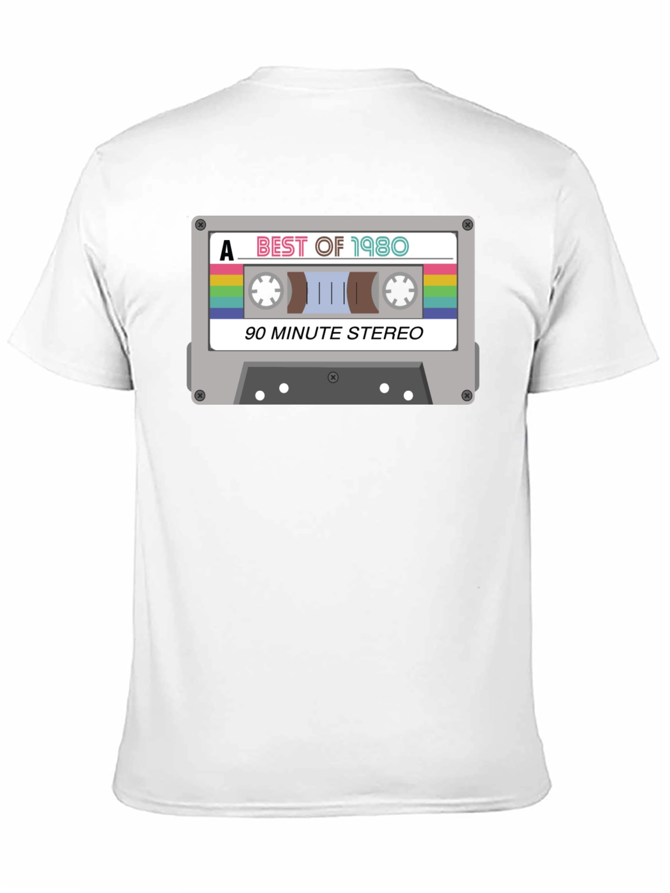 Best of 1980 Cassette Tape Graphic Tee