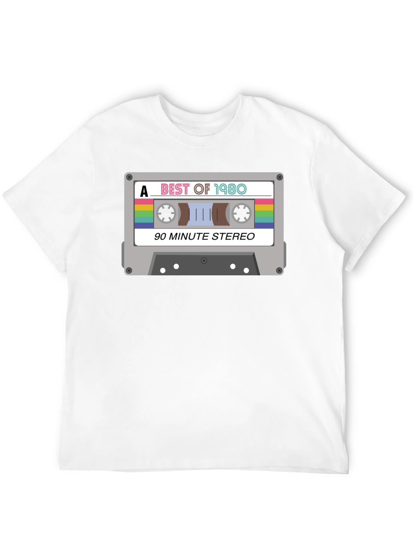 Best of 1980 Cassette Tape Graphic Tee