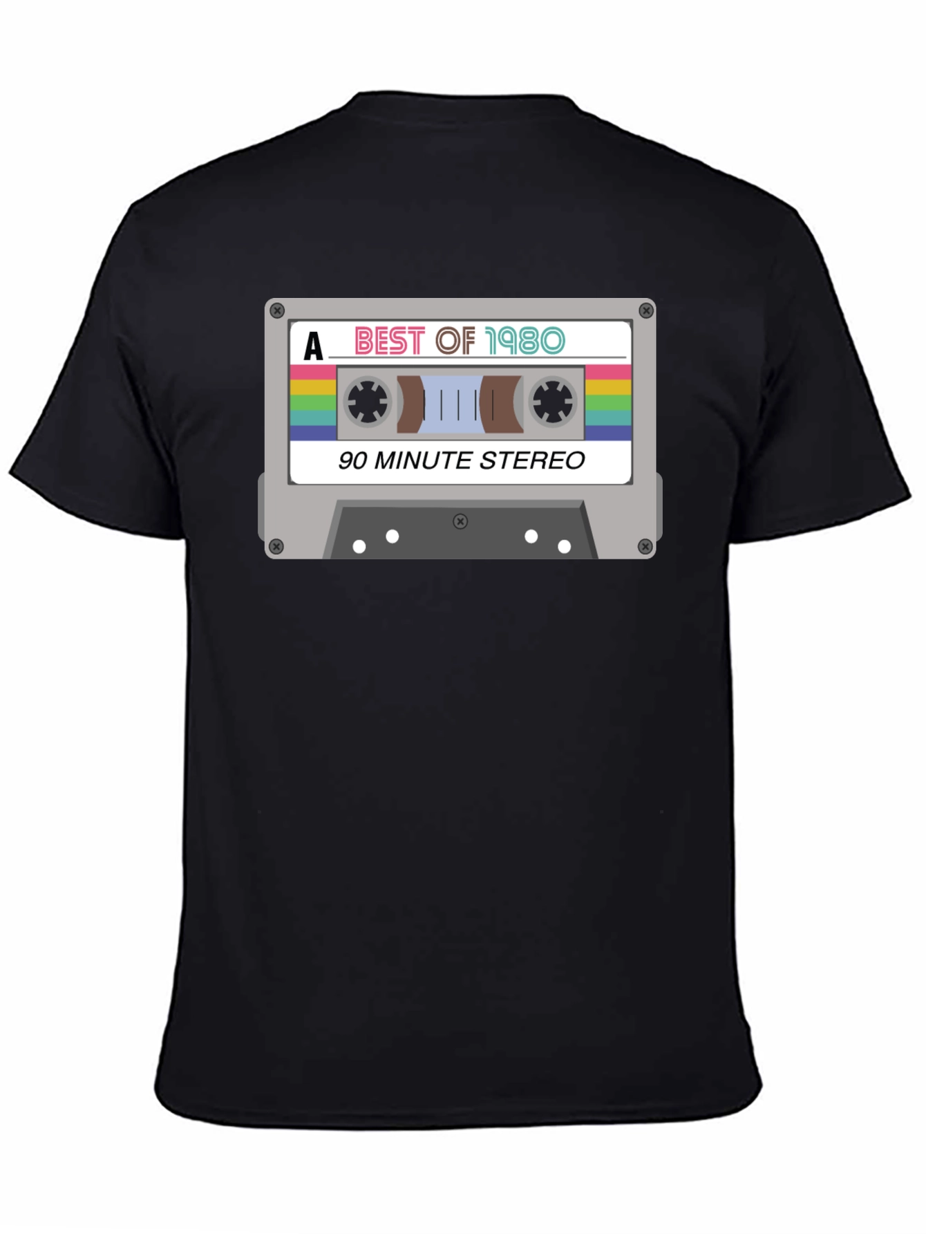 Best of 1980 Cassette Tape Graphic Tee