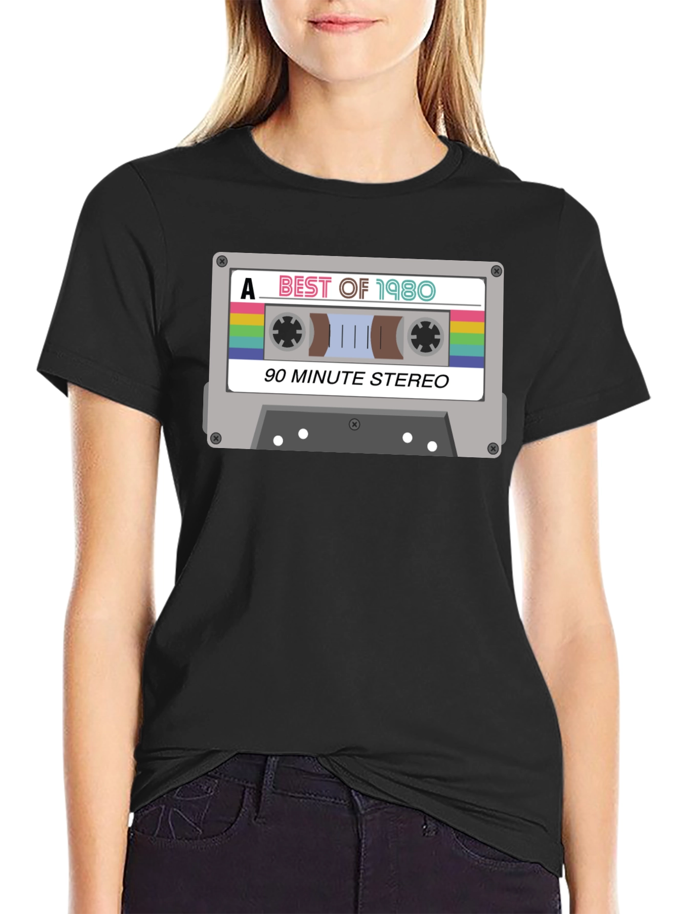 Best of 1980 Cassette Tape Graphic Tee
