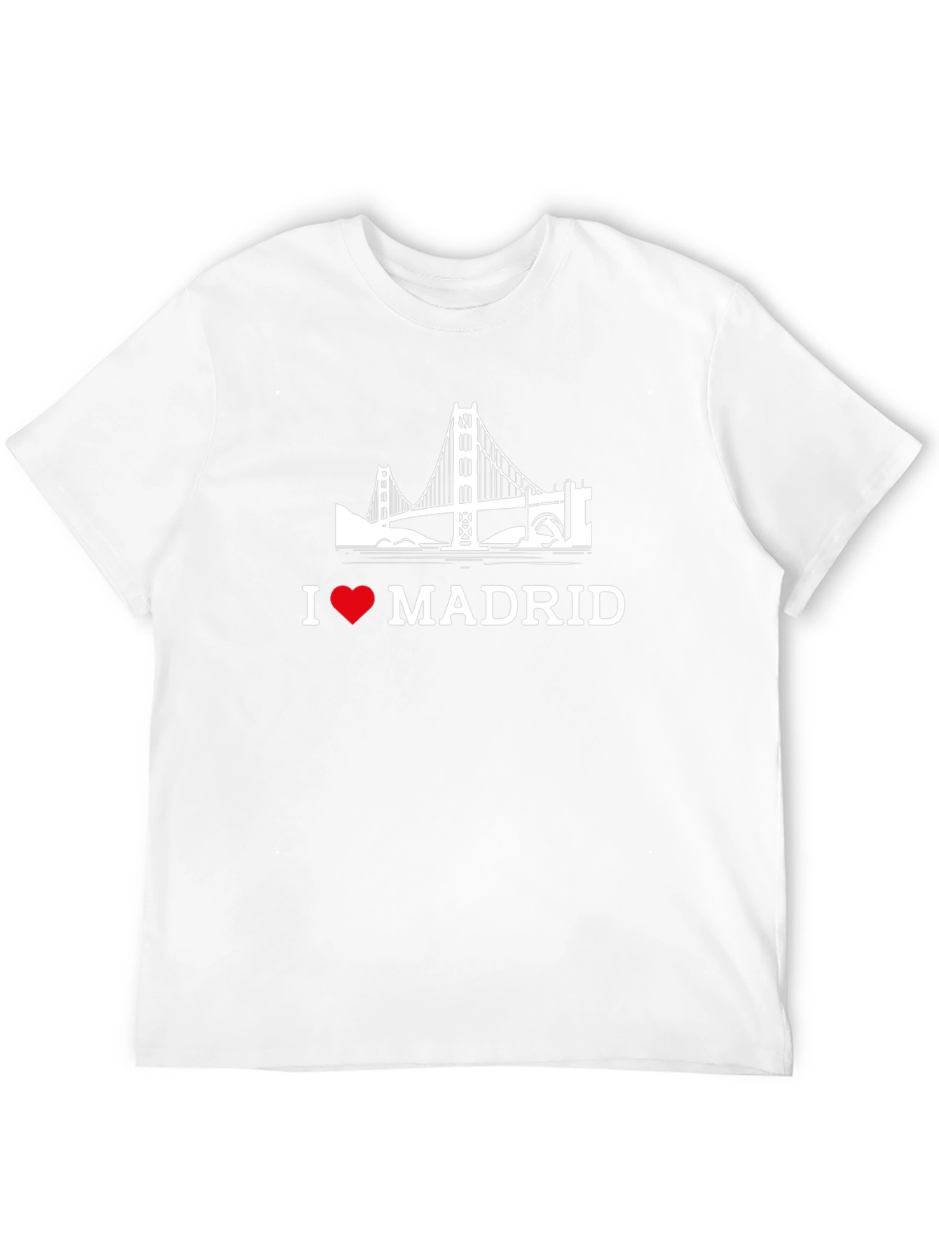 I Love Madrid Black T-Shirt