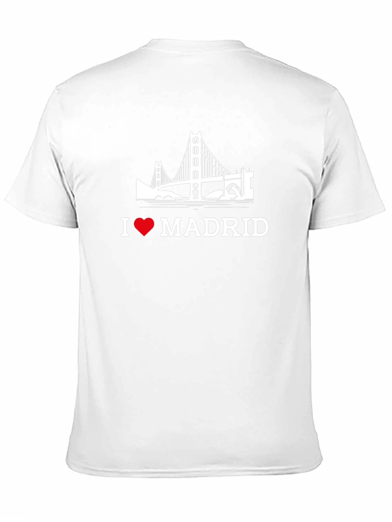 I Love Madrid Black T-Shirt